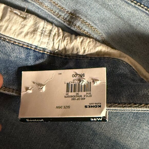 Nine West Plus Size Bootcut Jeans 26W Plus Size - Picture 8 of 11